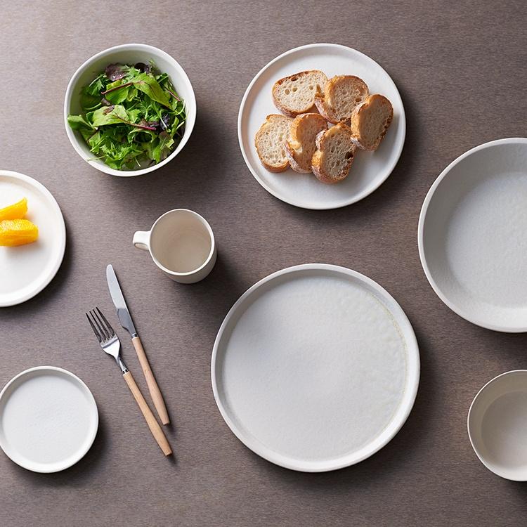 KEYUCA（ケユカ） お皿 プレート 平皿 丸皿 取り皿 ブルー[日本製 美濃