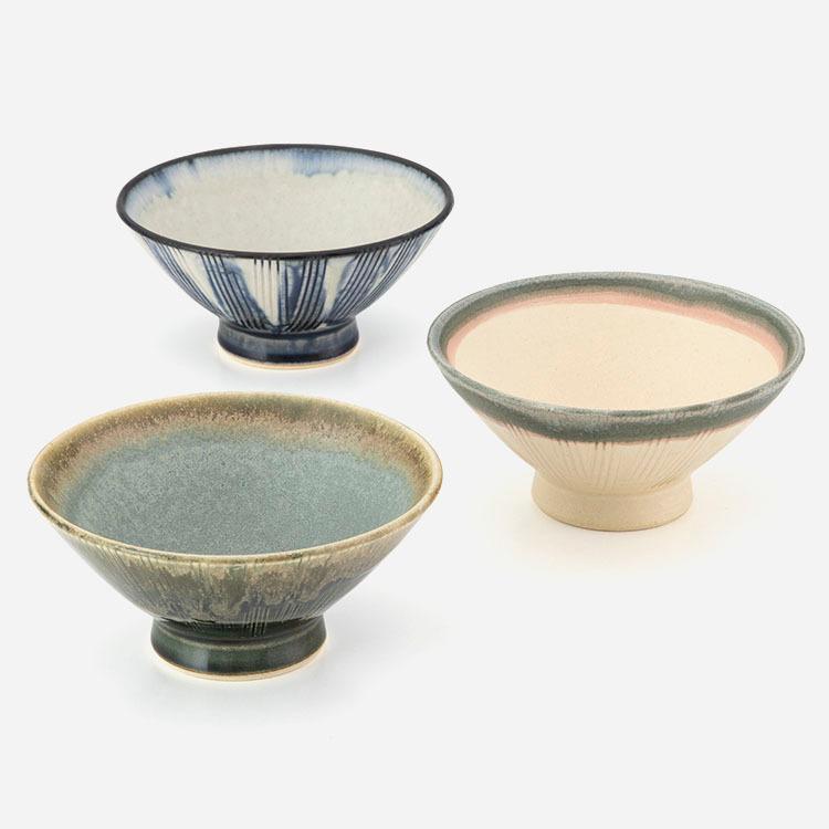 KEYUCA（ケユカ） 日本製 国産 食器 陶器 飯椀 ご飯椀 モダン シンプル