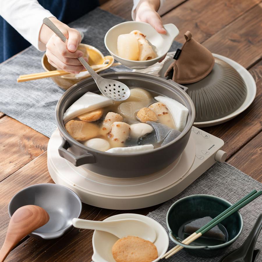 KEYUCA（ケユカ） 取り皿 小鉢 和食器 食器 持ち手つき 電子レンジ対応