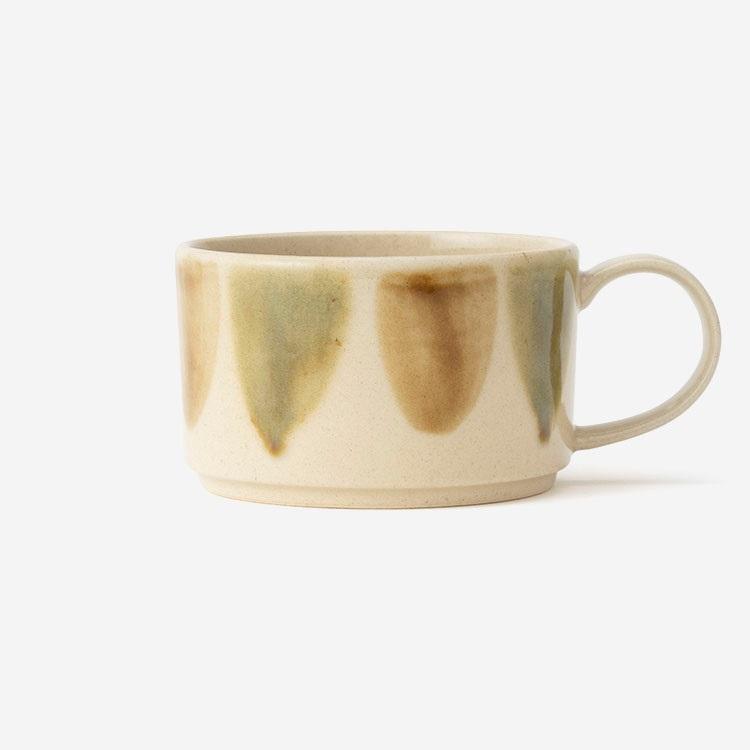 KEYUCA（ケユカ） 日本製 国産 食器 陶器 デザートカップ モダン おしゃれ｜ [波佐見焼]リーフ釉スープカップ : KEYUCA ...
