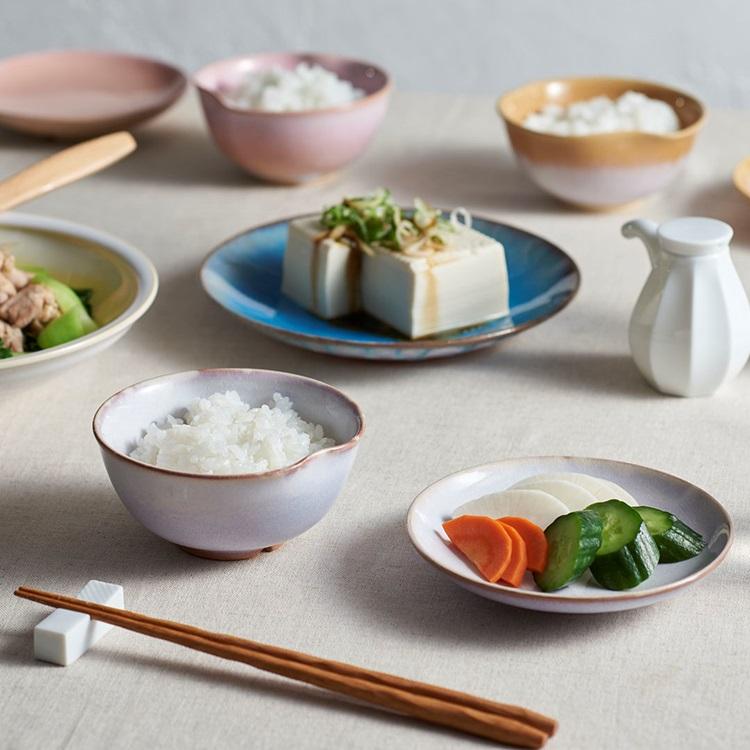 KEYUCA（ケユカ） 日本製 国産 お茶碗 飯椀 食器 陶器 無地 シンプル