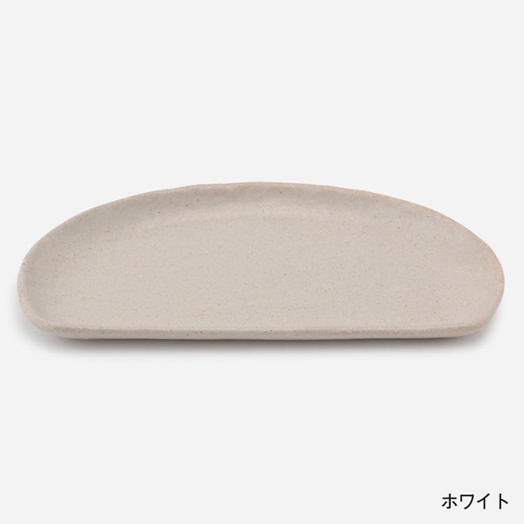 国産 長皿 おしゃれ 器 焼き魚 串焼き 刺身 和 プレート｜ 美濃焼 おぼろ釉半月皿  KEYUCA(ケユカ) | KEYUCA | 02