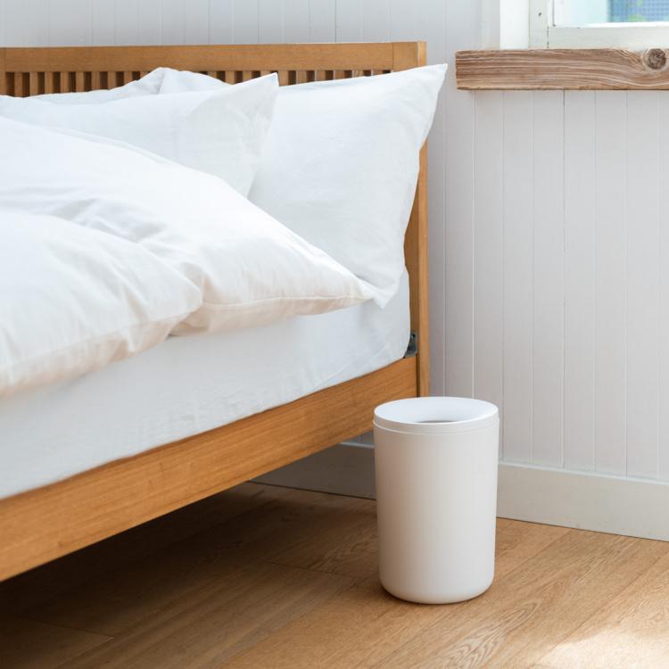 ゴミ箱 おしゃれ 小さい トラッシュカン 蓋なし 袋が見えない 小型 洗面所 リビング ｜ KEYUCA pist ダストボックス 6L ※袋留め別売り ケユカ | KEYUCA | 11