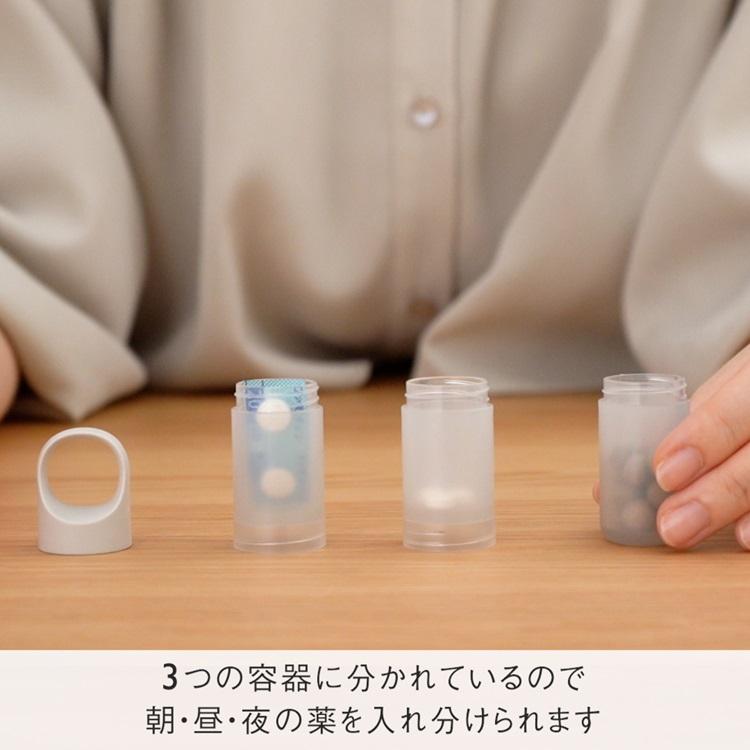 KEYUCA（ケユカ） 薬入れ 携帯 サプリメントケース 小物ケース