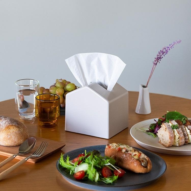 KEYUCA（ケユカ） ティッシュケース コンパクト おしゃれ ティッシュ