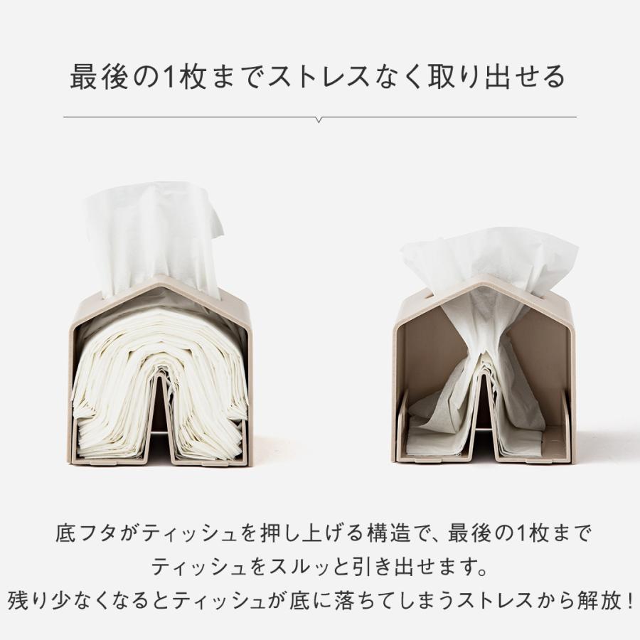 KEYUCA（ケユカ） ティッシュケース コンパクト おしゃれ ティッシュ