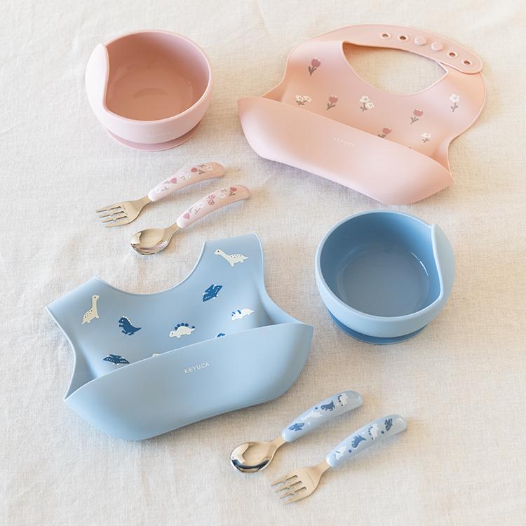 KEYUCA（ケユカ） 食器 シリコンボウル 子供用 キッズ 電子レンジ対応