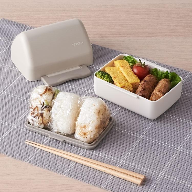 KEYUCA（ケユカ） おにぎりケース お弁当箱 ランチボックス 電子レンジ
