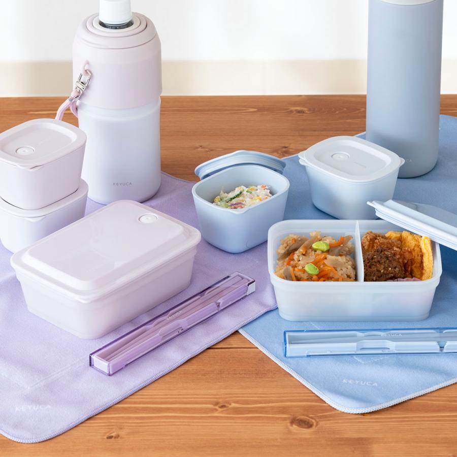KEYUCA（ケユカ） お弁当箱 ランチボックス 電子レンジ対応 食洗器対応