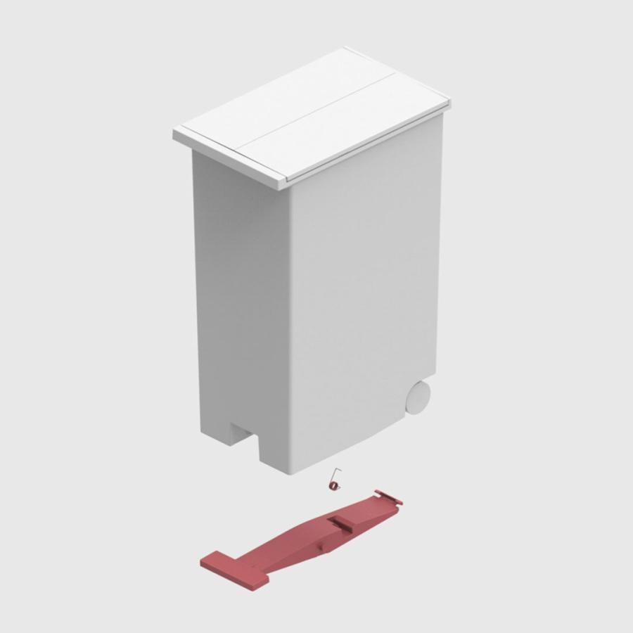 KEYUCA（ケユカ） ゴミ箱 メンテナンス 部品 パーツ ｜ KEYUCA両開き