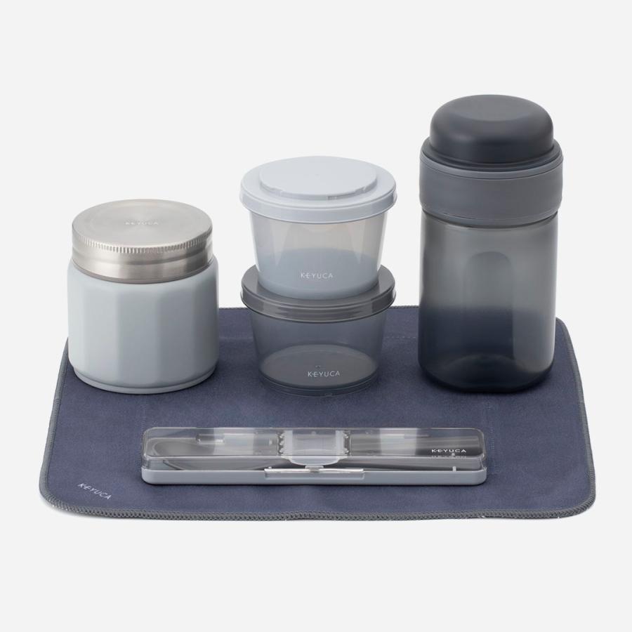 ランチボックス お弁当箱 持ち運び ピクニック 職場 学校 ドレッシングカップ ｜ ヘルシーランチジャー500ml  KEYUCA(ケユカ) | KEYUCA | 07