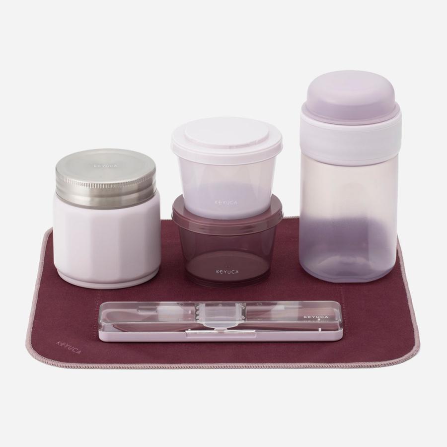 ランチボックス お弁当箱 持ち運び ピクニック 職場 学校 ドレッシングカップ ｜ ヘルシーランチジャー500ml  KEYUCA(ケユカ) | KEYUCA | 08