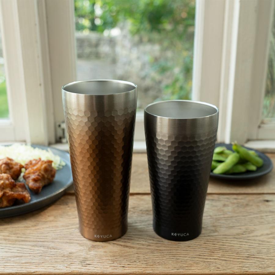 L GEAR SOLID ブランケット ステンレスタンブラー タンブラー KEYUCA（ケユカ） タンブラー おしゃれ ビール レモンサワー ビア