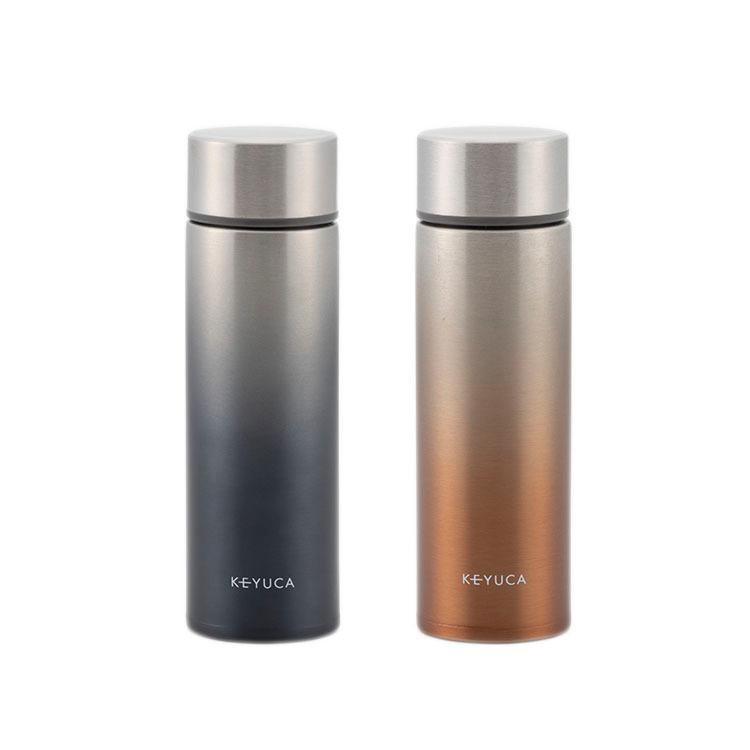 水筒 コンパクト スリムボトル ミニボトル 小さめ 無地 シンプル おしゃれ Graje ステンレスボトル 140ml Keyuca ケユカ Keyuca Paypayモール店 通販 Paypayモール