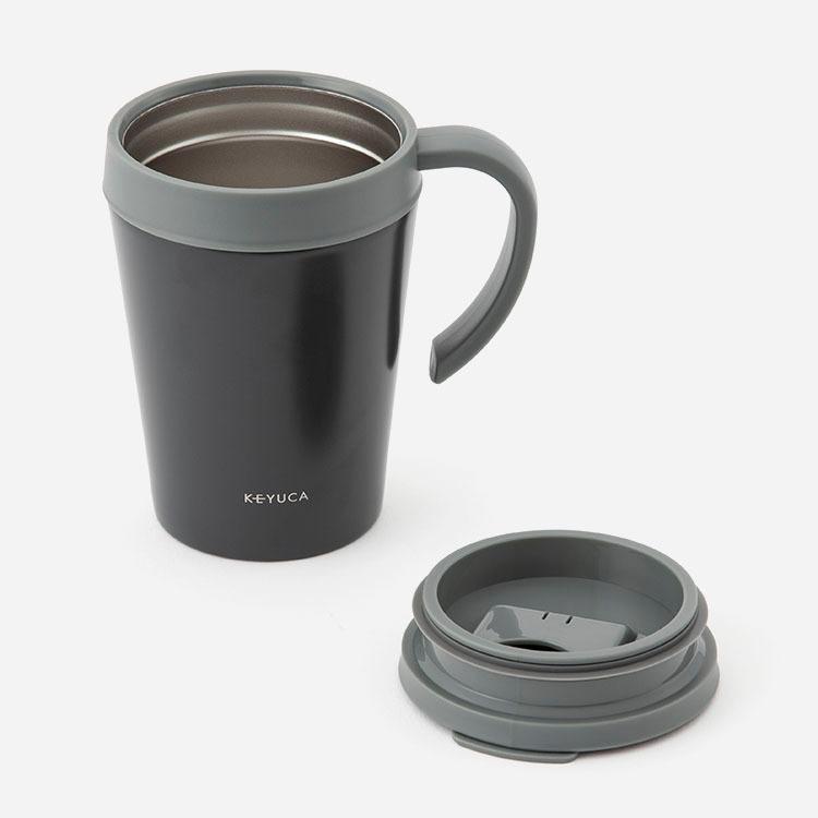 KEYUCA（ケユカ） マグカップ 保温 保冷 フタ付き おしゃれ ステンレス