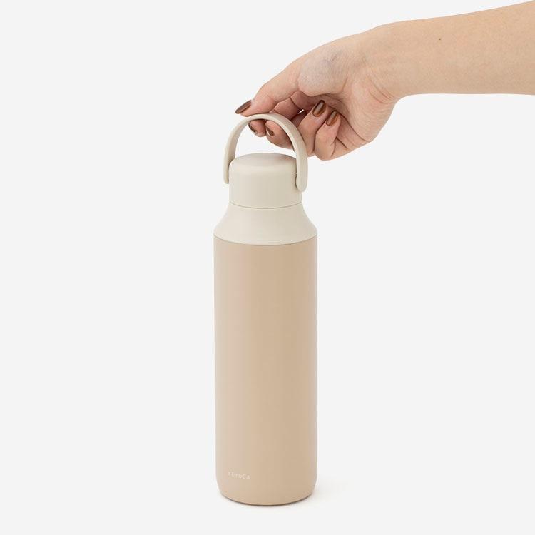 KEYUCA（ケユカ） 水筒 真空2重構造 氷止め付き シンプル ステンレス