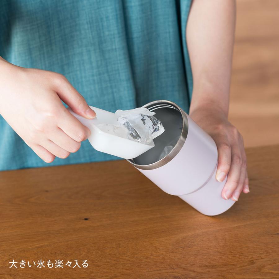 KEYUCA（ケユカ） 蓋付き ストロー付き 漏れ防止 二重構造 ステンレス