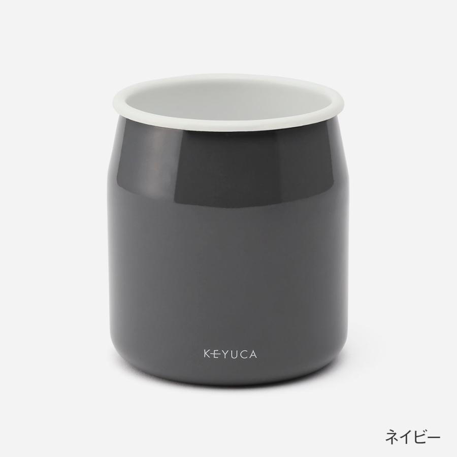 KEYUCA（ケユカ） キッチン用品 カトラリースタンド 箸立て スプーン フォーク 調理器具 収納｜ ホーローカトラリースタンド ...