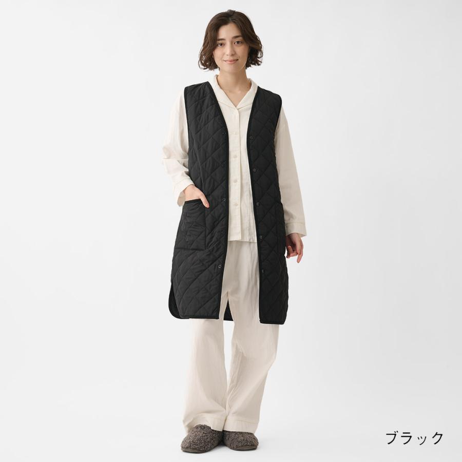KEYUCA（ケユカ） ベスト 中綿 あったか 部屋着 レディース おしゃれ