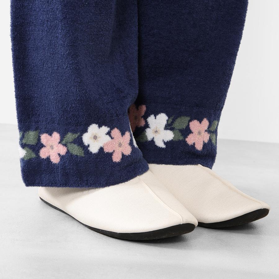 ルームウェア 部屋着 パンツ カットソー 上下セット レディース おしゃれ 通販 ｜ 長袖フラワーニットパンツセットアップ KEYUCA(ケユカ) | KEYUCA | 07