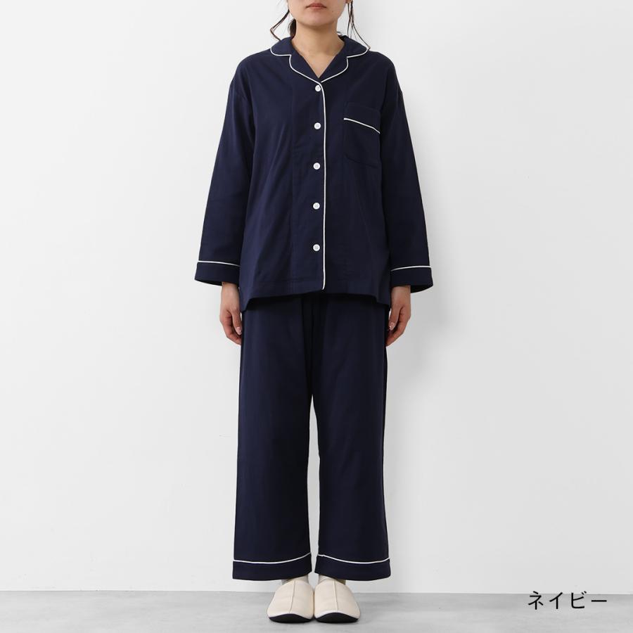 パジャマ 寝間着 上下セット 伸縮性 レディース｜ ケユカナイトウェア ストレッチガーゼセットアップ KEYUCA(ケユカ) | KEYUCA | 03