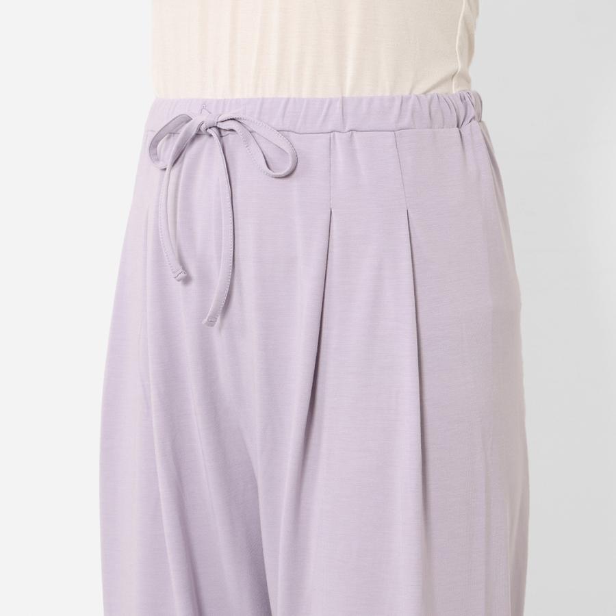 半袖パジャマ  上下セット 睡眠の質  体型カバー ｜ ケユカナイトウェア 接触冷感なめらかベア天半袖パジャマセットアップ KEYUCA(ケユカ) | KEYUCA | 03