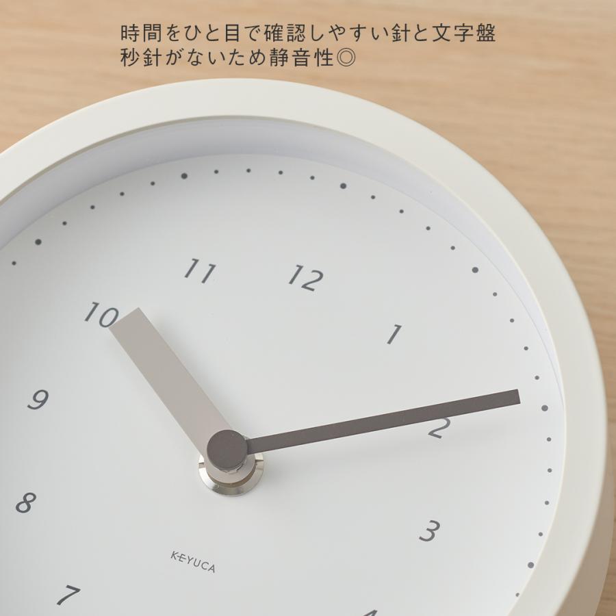 KEYUCA（ケユカ） インテリア時計 掛け時計 置き時計 2WAY ウォール