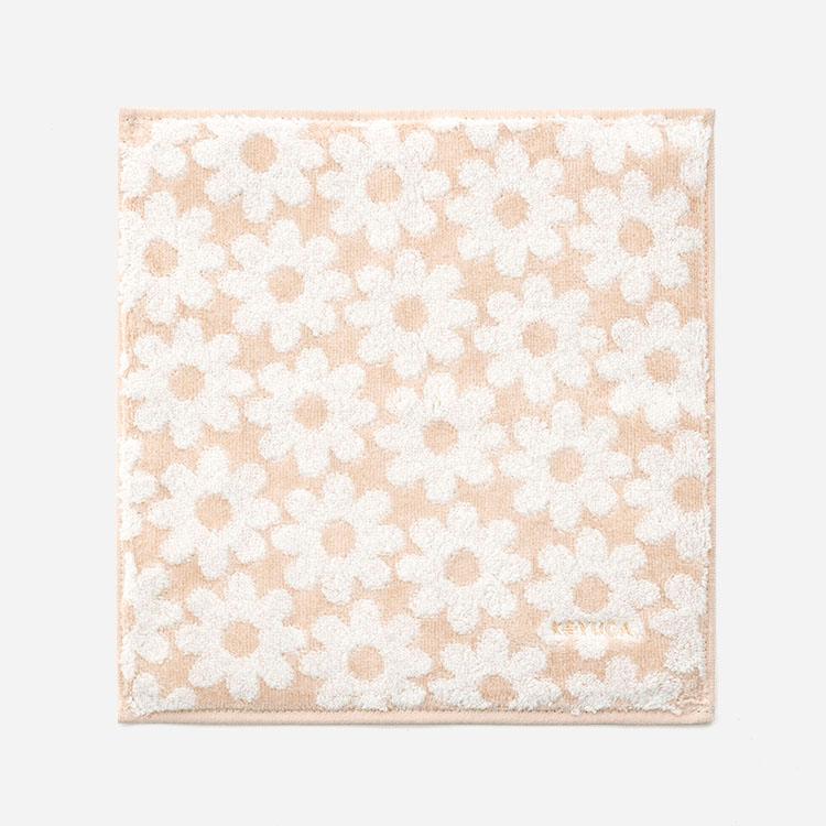 KEYUCA（ケユカ） 日本製 国産 タオルハンカチ 花柄[[今治製]HCT