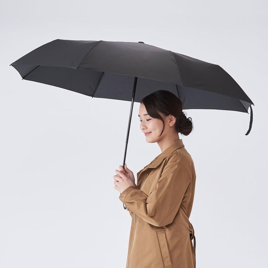 折り畳み傘 雨傘 日傘 耐風傘 紫外線対策 風に強い 晴雨兼用 傘 折りたたみ傘｜M メンズ 折畳傘 耐風 無地 KEYUCA(ケユカ) | KEYUCA | 10