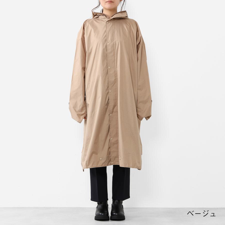 KEYUCA（ケユカ） レインポンチョ カッパ 雨具 透明つば バイザー付き