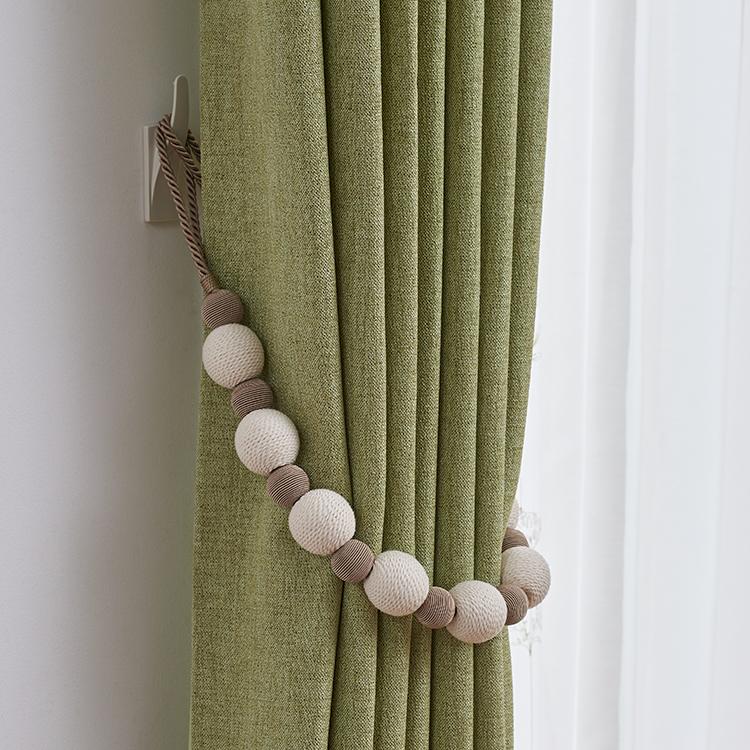 KEYUCA（ケユカ） タッセル カーテン[コットンボール タッセル 約70cm