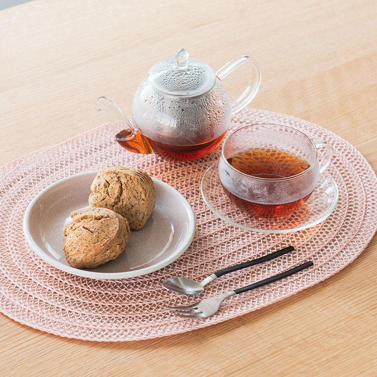 kgka✨円形ランチョンマット（各2枚）8色セット/プレート2枚 kgka