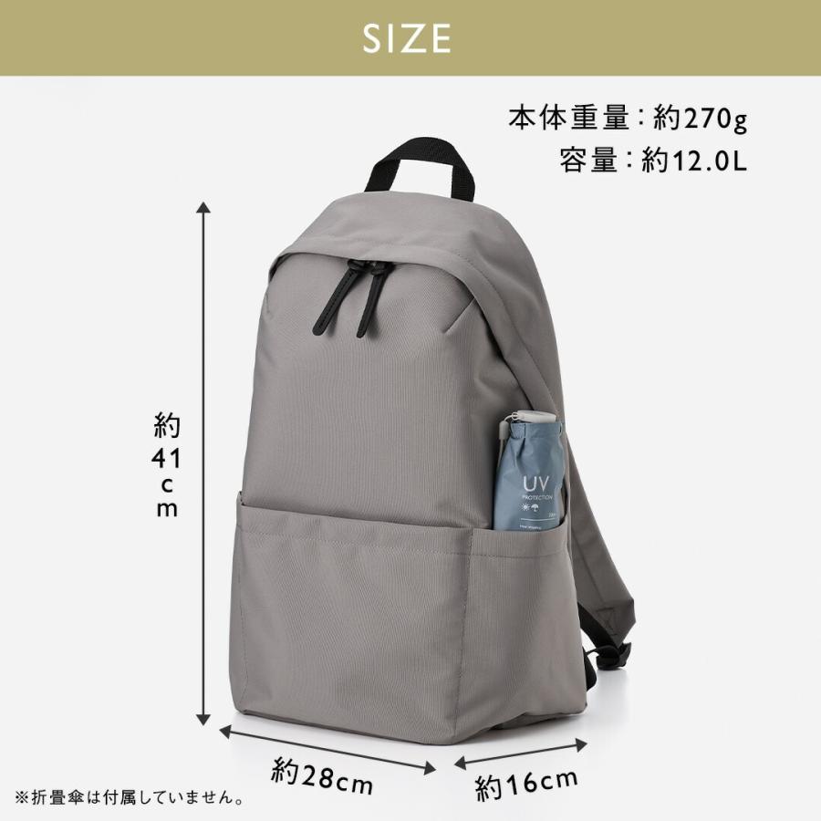 KEYUCA（ケユカ） リュック 撥水 軽量 12L 270g a4 バッグ 鞄 リュック