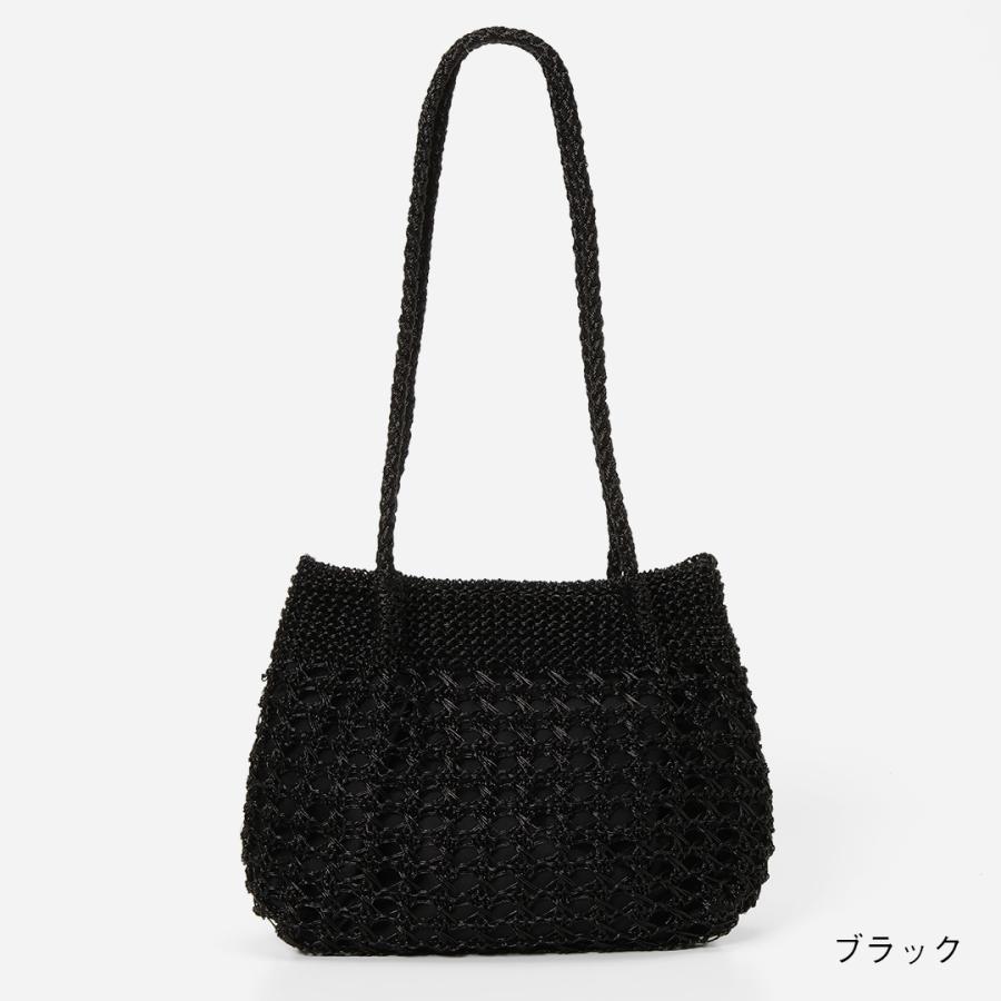 KEYUCA（ケユカ） バッグ ハンドメイド 春 夏 涼しげ メタリック糸｜ N