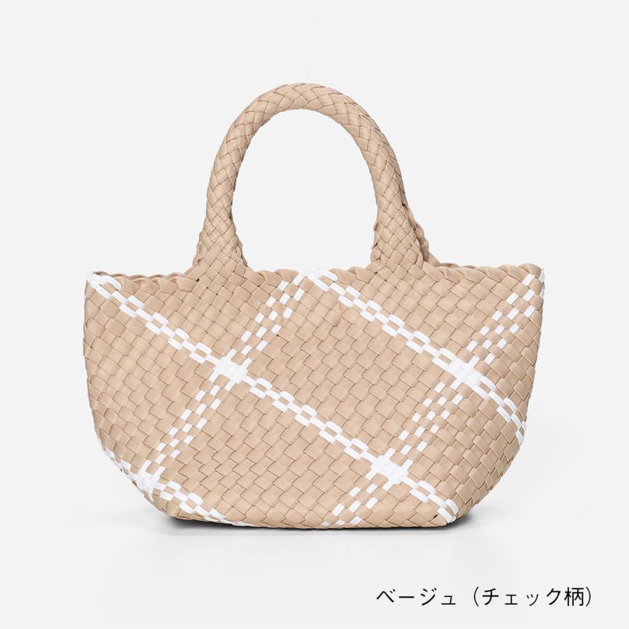 新品：未使用　ICHI: KYUCA 牛革 メッシュトートバッグ ベージュ KEYUCA（ケユカ） バッグ かばん トート 肩がけ レディース おしゃれ