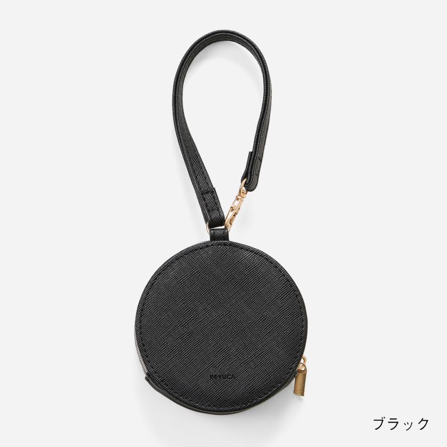 バッグチャーム 上品 シンプル ミニポーチ 小物入れ アクセサリーケースイヤホンケース バッグチャーム かわいい | リップケースチャーム  KEYUCA(ケユカ) | KEYUCA | 01