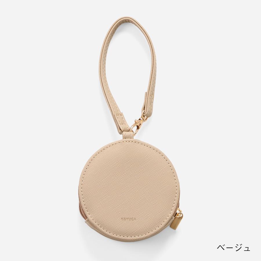 バッグチャーム 上品 シンプル ミニポーチ 小物入れ アクセサリーケースイヤホンケース バッグチャーム かわいい | リップケースチャーム  KEYUCA(ケユカ) | KEYUCA | 02