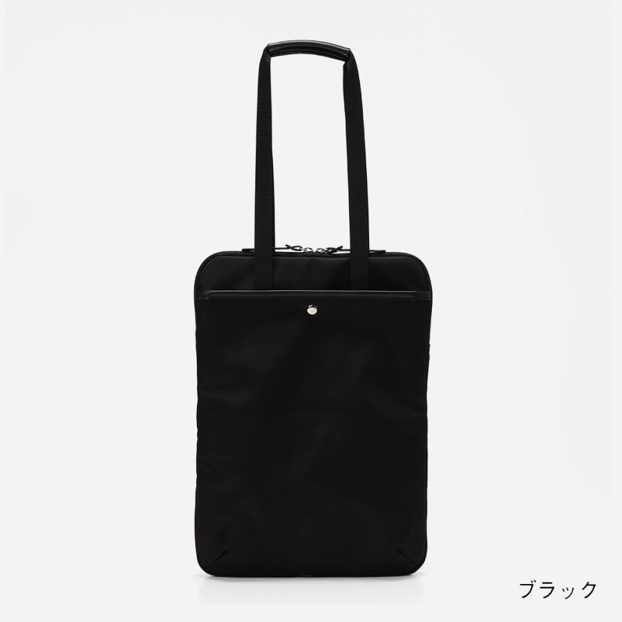 ブラック　クールなトートバッグ　ビジネス/タウンユース KEYUCA（ケユカ） トートバック 軽量 ビジネスバッグ 大人カジュアル