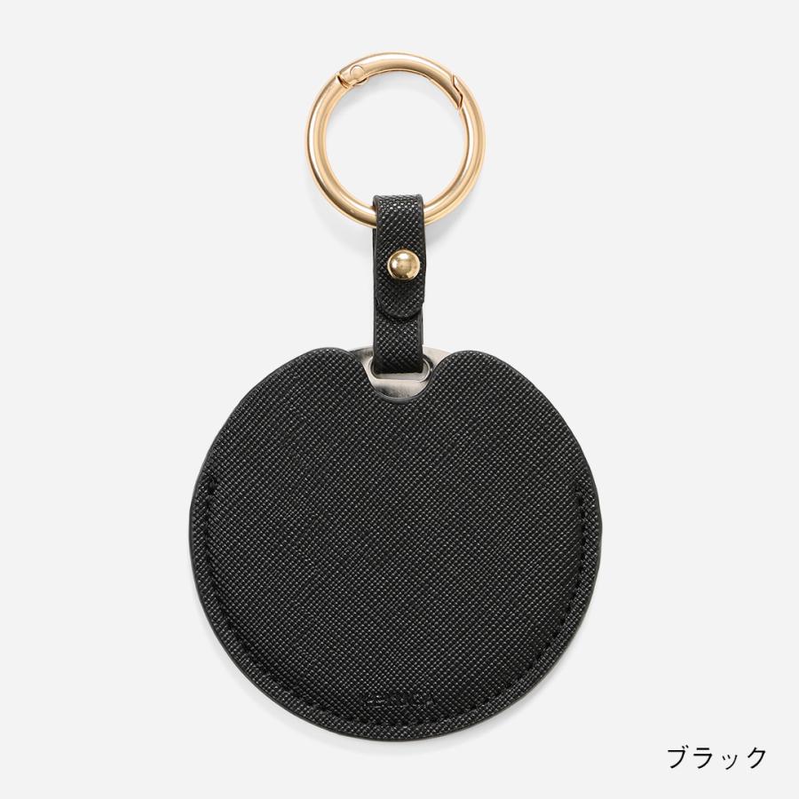 ⌘ Porte-Bonheur ⌘　　ミニミラーキーホルダー（ラウンド） KEYUCA（ケユカ） ミニミラー 鏡 持ち運び 身だしなみ コンパクト手鏡