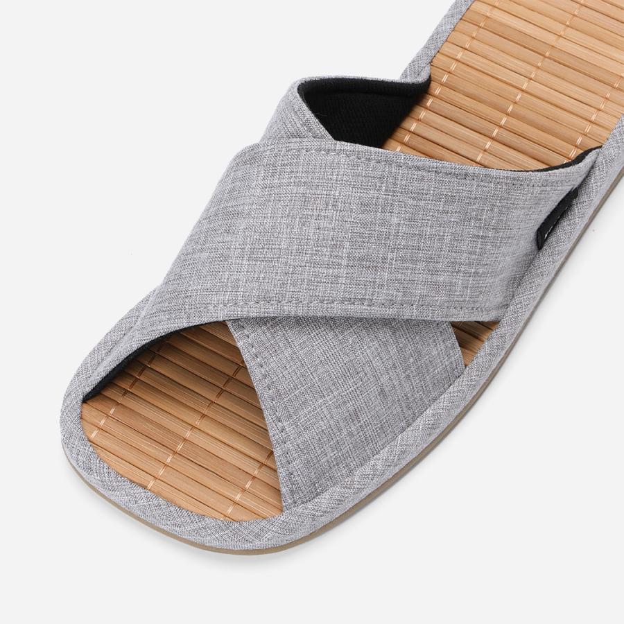 竹スリッパ ルームウェア ルームシューズ ナチュラルインテリア シンプルライフ 清潔｜オープンクロス竹スリッパ サザナミ KEYUCA(ケユカ) | KEYUCA | 04
