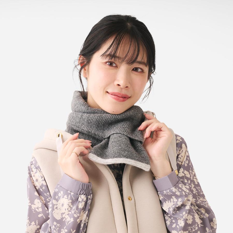 KEYUCA（ケユカ） マフラー レディース 差し込み ストール 冷え対策