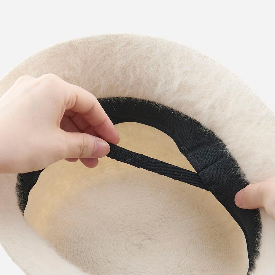 服飾雑貨 帽子 抗菌 防臭 無地 シンプル おしゃれ アジャスター付き｜ シャギーバケットハット  KEYUCA(ケユカ) | KEYUCA | 06