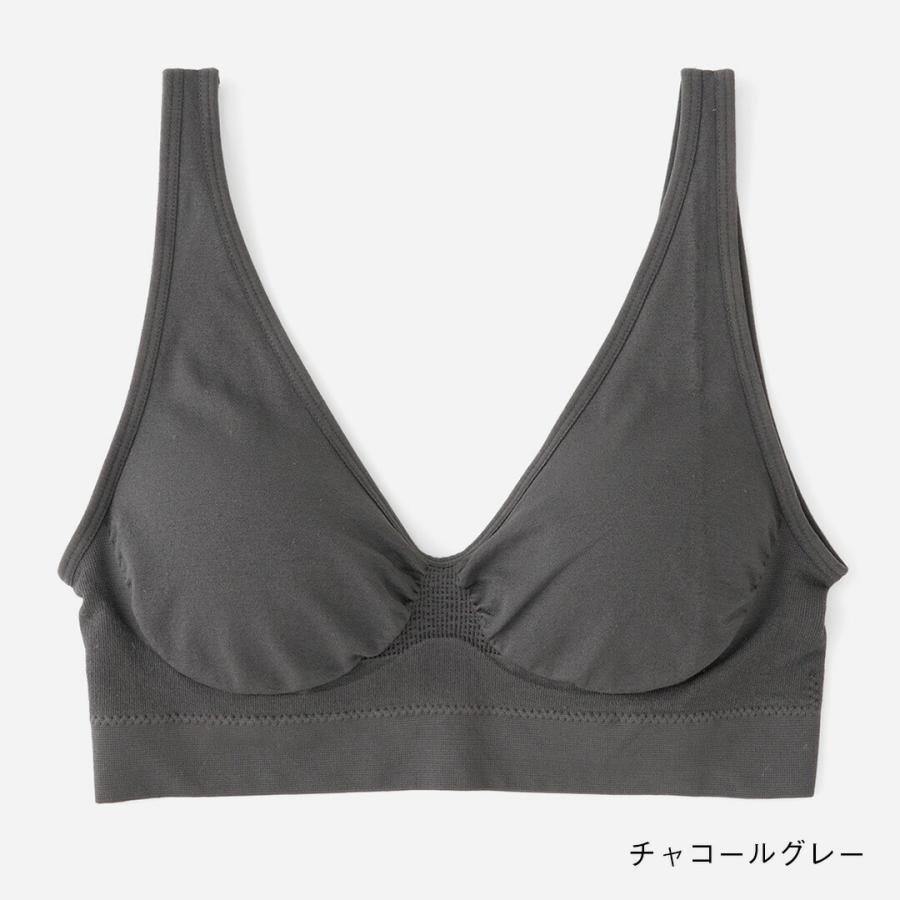 下着 アンダーウェア リフトアップ 穴あきパッド ムレにくい 無地 シンプル｜ 【スタイルケア】ブラ KEYUCA(ケユカ) | KEYUCA | 05