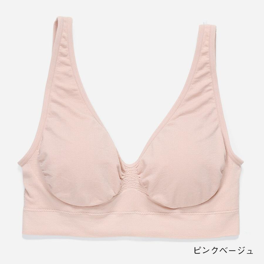 下着 アンダーウェア リフトアップ 穴あきパッド ムレにくい 無地 シンプル｜ 【スタイルケア】ブラ KEYUCA(ケユカ) | KEYUCA | 06
