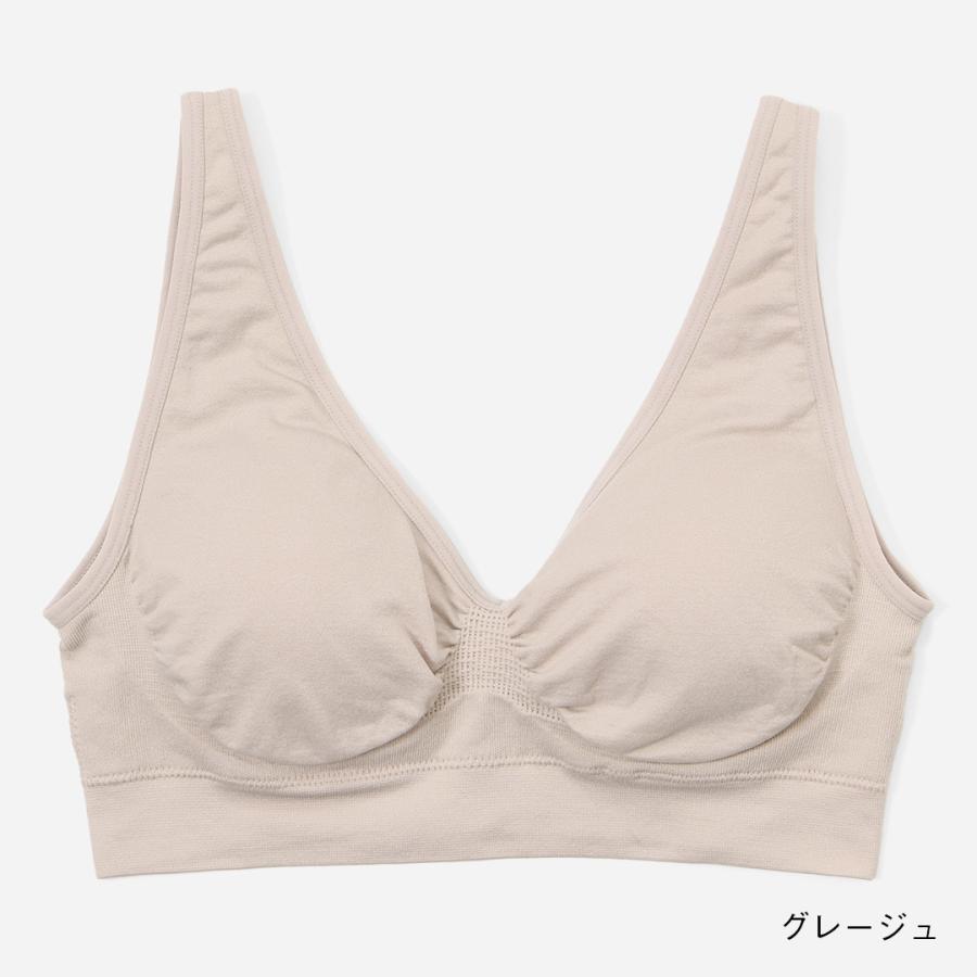 下着 アンダーウェア リフトアップ 穴あきパッド ムレにくい 無地 シンプル｜ 【スタイルケア】ブラ KEYUCA(ケユカ) | KEYUCA | 08
