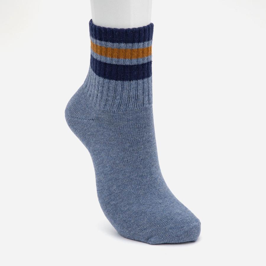 靴下 ソックス ショート メンズ ギフト おしゃれ 通販 ｜ R M メンズ ラインショート|ソックス|靴下 KEYUCA(ケユカ) | KEYUCA | 05