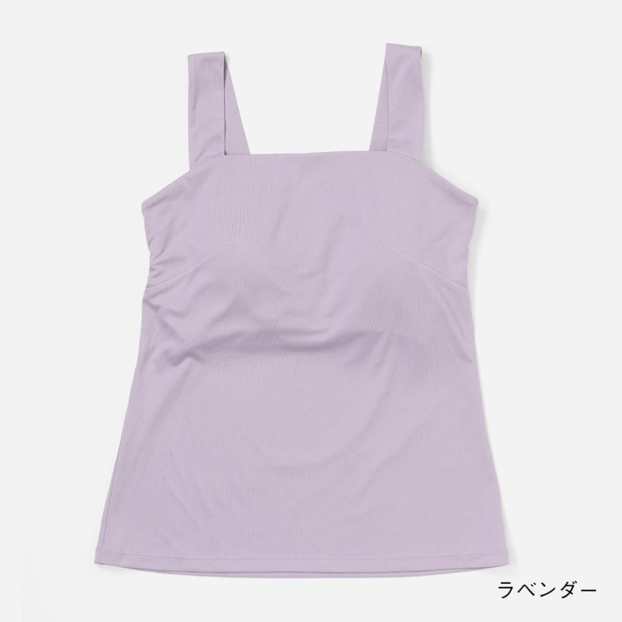 シームレスブラ ナイトブラ ノンワイヤーブラ 24時間着用 締め付けない ｜ H 綺麗見えカップ付サテンキャミップ KEYUCA(ケユカ) | KEYUCA | 02