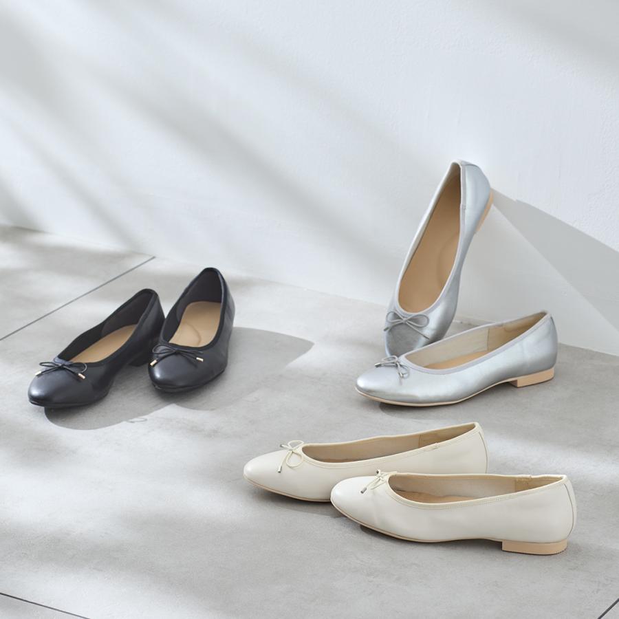 レインシューズ パンプス 靴 ローヒール 雨の日 防水[晴雨兼用ソフトフィットバレエパンプス KEYUCA ケユカ] | KEYUCA | 11