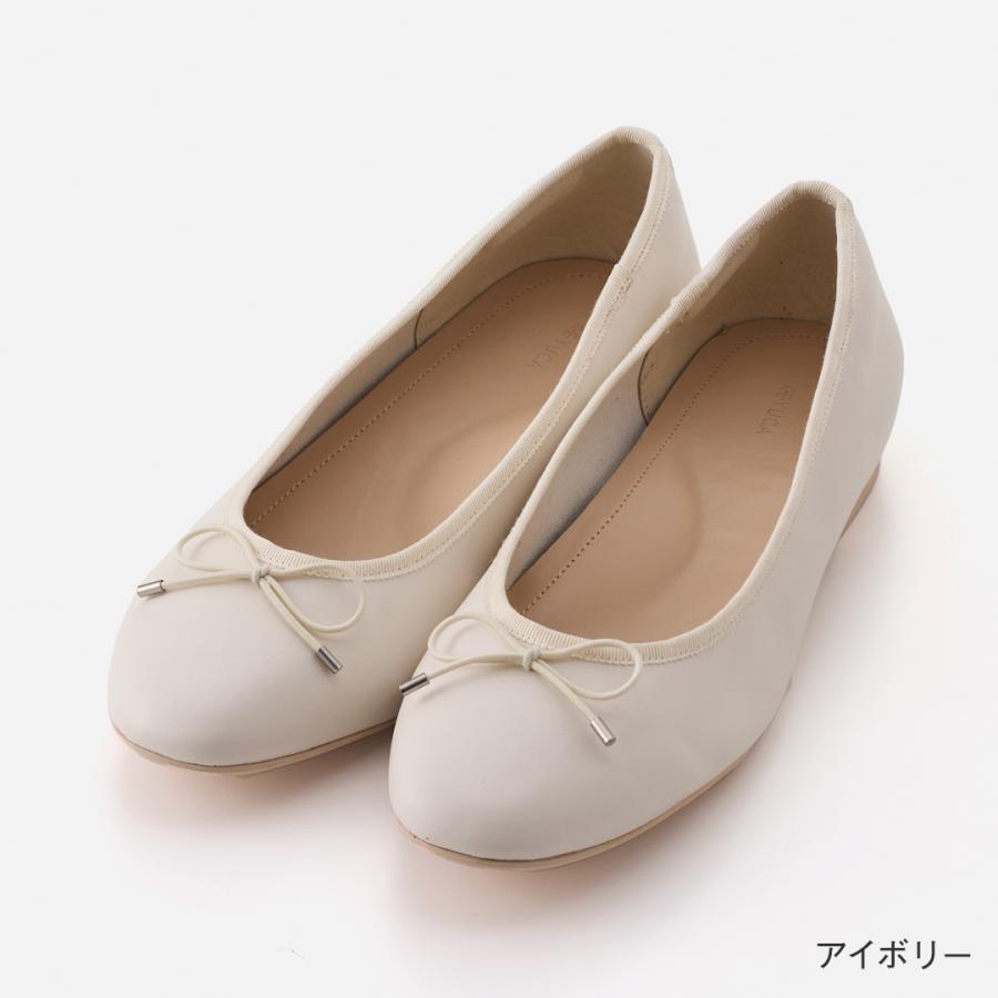 レインシューズ パンプス 靴 ローヒール 雨の日 防水[晴雨兼用ソフトフィットバレエパンプス KEYUCA ケユカ] | KEYUCA | 03