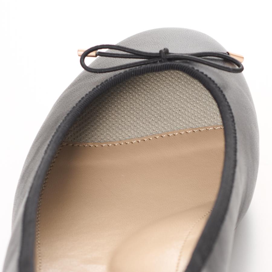 レインシューズ パンプス 靴 ローヒール 雨の日 防水[晴雨兼用ソフトフィットバレエパンプス KEYUCA ケユカ] | KEYUCA | 08